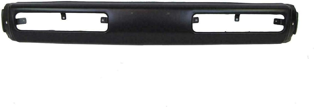 AUTOS PARTS PLUS Front Bumper Steel + Outer End Caps Primed Left Driver & Right Passenger Side Direct Replacement Compatible With 1993-1995 Nissan Pickup NI1004131 NI1005131 NI1002102 6201457G26