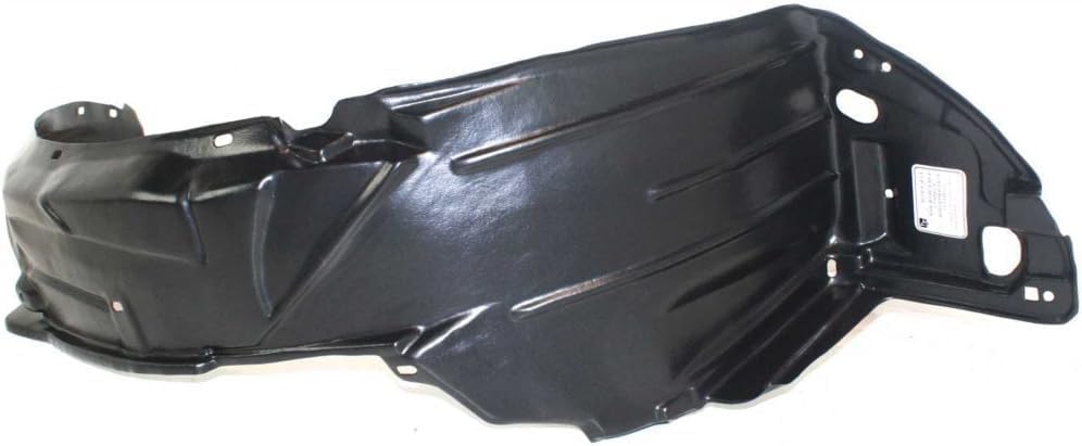 Front Fender Liner Left Driver Side Direct Replacement Compatible With 2004-2005 Honda Civic HO1248121 74151S5AJ00