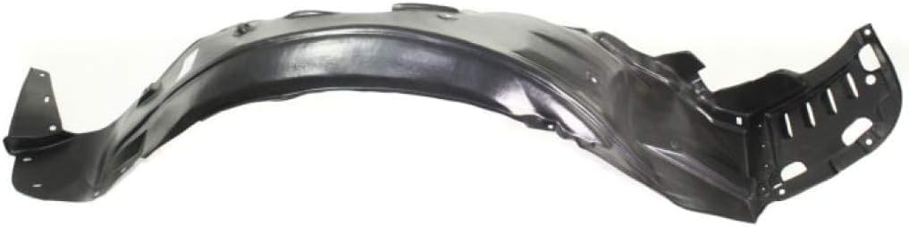 Front Fender Liner Right Passenger Side Direct Replacement Compatible With 2009-2012 Acura RL AC1249127 74101SJAE01