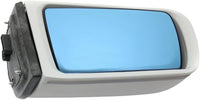 Set Of 2 Front Power Mirror Manual Folding Heated Primed Left Driver & Right Passenger Side Direct Replacement Compatible With 1997-1999 Mercedes Benz E-Class MB1321104 MB1320105