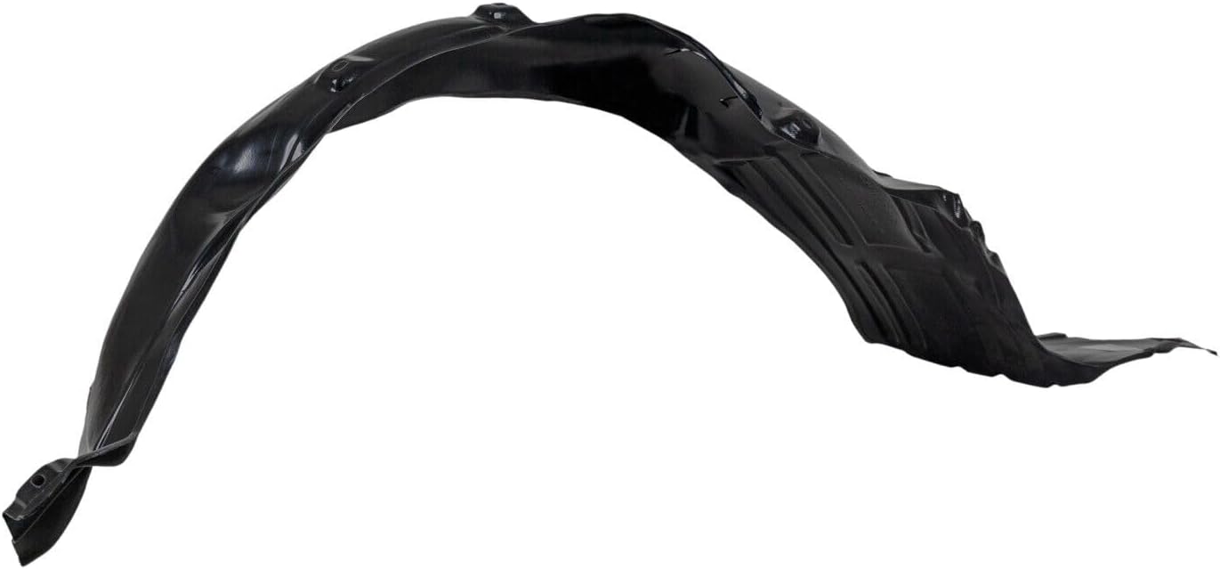 Front Fender Liner Left Driver Side Direct Replacement Compatible With 2011-2015 Hyundai Sonata HY1248127 868114R000