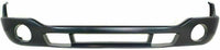 AUTOS PARTS PLUS Front Bumper Chrome Steel With Brackets + Lower Valance Primed With Fog Light Holes Direct Replacement Compatible With GMC Sierra 1500 2500HD 3500 2003-2006 GM1002463 GM1000684