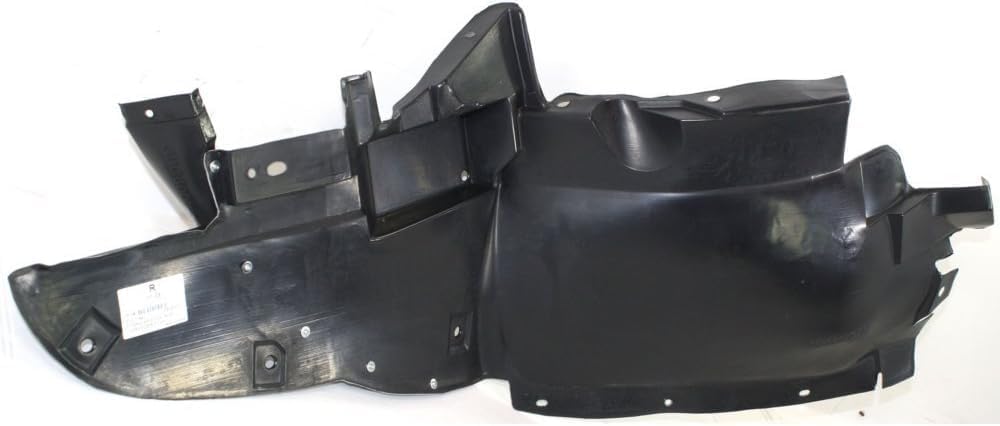 Front Fender Liner Rear Section Left Driver Side Direct Replacement Compatible With 1999-2005 Pontiac Grand Am GM1248148 22611445