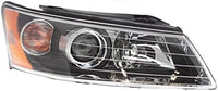 Set Of 2 Front Head Light Assembly Right Passenger & Left Driver Side Direct Replacement Compatible With 2006-2008 Hyundai Sonata HY2502135 HY2503135 921010A000 921020A000