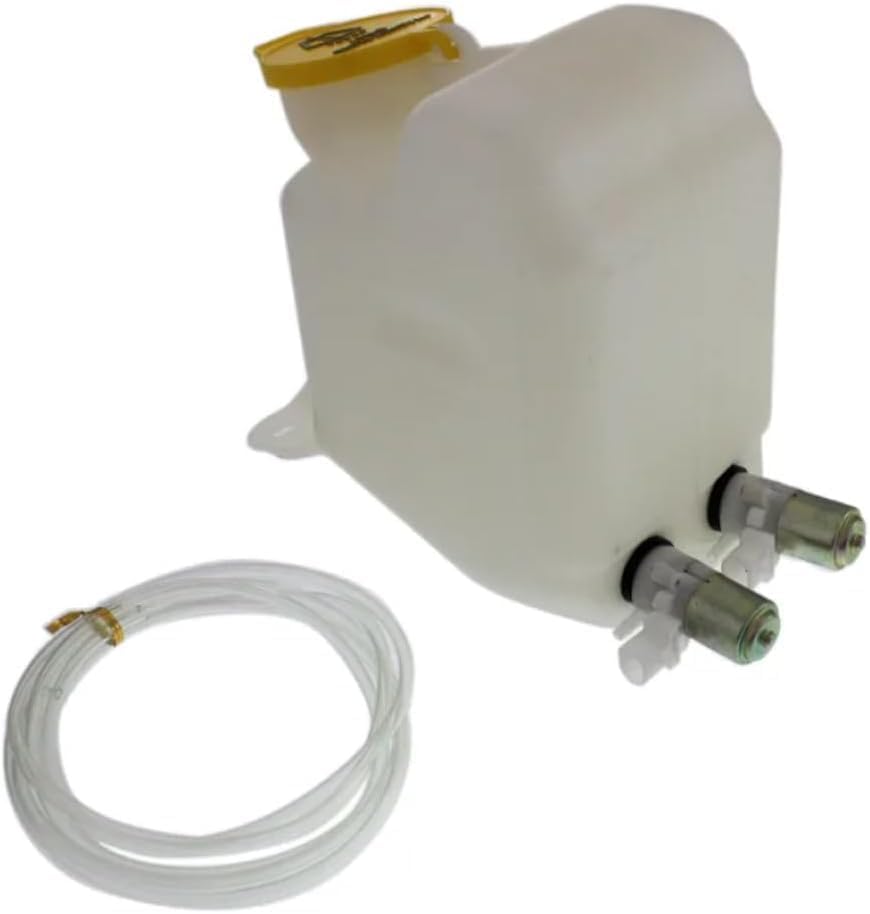 Washer Reservoir Assembly With Dual Pump & Cap Direct Replacement Compatible With 1997-2002 Jeep Wrangler CH1288144 4874393