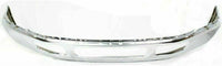 Front Bumper Chrome Steel Direct Replacement Compatible With 2005-2007 Ford F-Series Super Duty FO1002392 5C3Z17757BA