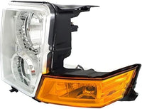 Set Of 2 Front Headlight Assembly Halogen Right Passenger & Left Driver Side Direct Replacement Compatible With 2006-2010 Jeep Commander CH2519117 CH2518117 55396536AI 55396537AI