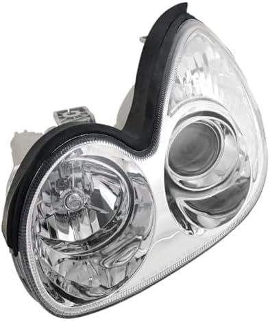Set Of 2 Front Headlight Assembly Right Passenger & Left Driver Side Direct Replacement Compatible With 2002-2005 Hyundai Sonata HY2502126 HY2503126 921013D050 921023D050