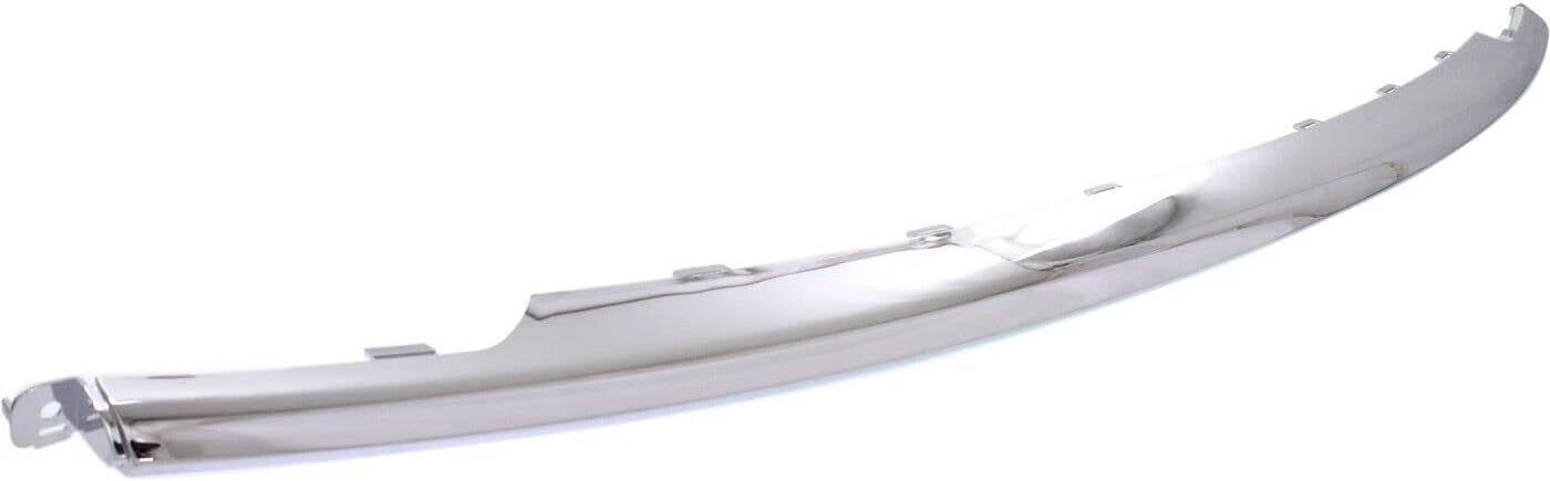 Front Bumper Molding Chrome Direct Replacement Compatible With 2014-2020 Dodge Durango CH1044114 5113729AB