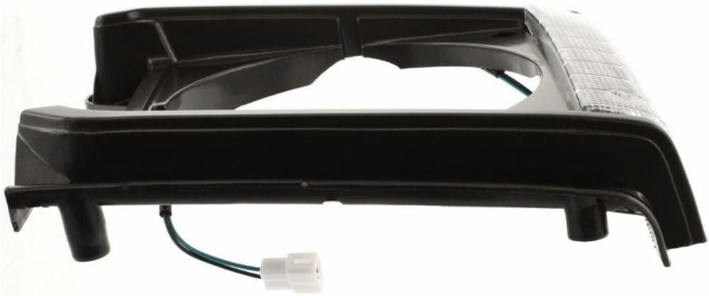 Set Of 2 Front Head Lamp Bezels With Parking Light Holes Primed Left Driver & Right Passenger Side Direct Replacement Compatible With 1979-1981 Toyota Pickup TO2512133 TO2513133