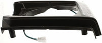 Set Of 2 Front Head Lamp Bezels With Parking Light Holes Primed Left Driver & Right Passenger Side Direct Replacement Compatible With 1979-1981 Toyota Pickup TO2512133 TO2513133