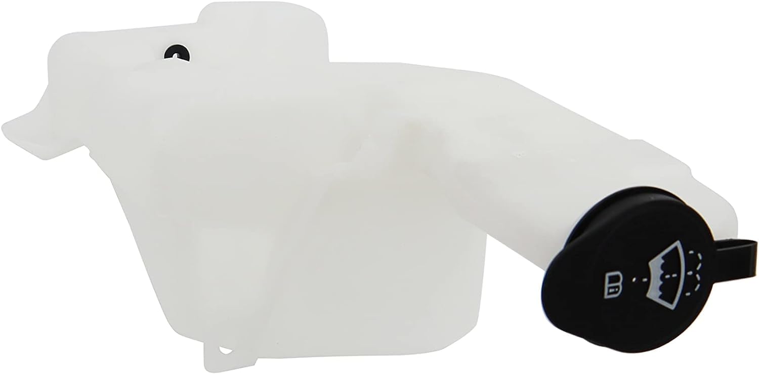 Front Washer Reservoir Tank Only Direct Replacement Compatible With 1999-2006 Chevrolet Silverado GM1288106 12487670