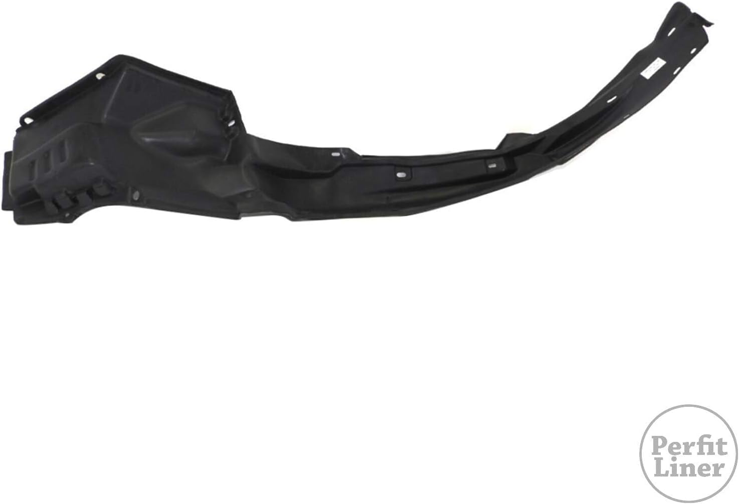 Front Fender Liner Right Passenger Side Direct Replacement Compatible With 1990-1993 Honda Accord HO1249101 74101SM4010