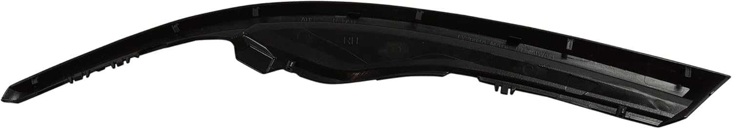 Front Head Light Molding Primed Right Passenger Side Direct Replacement Compatible With 2017-2018 Toyota Corolla iM / 2016 Scion TO2511105 5318112060