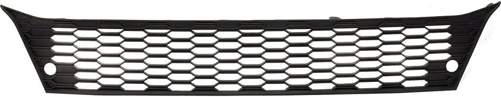 Front Bumper Lower Grille Textured Plastic Direct Replacement Compatible With 2018-2019 Mitsubishi Outlander MI1036111 6402A505