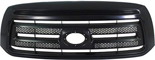 Front Grille Assembly Primed Shell And Insert Direct Replacement Compatible With 2010-2013 Toyota Tundra TO1200345 531000C240C0