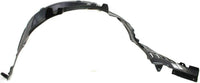 Front Fender Liner Left Driver Side Direct Replacement Compatible With 2004-2005 Mitsubishi Endeavor MI1250108 MN150587