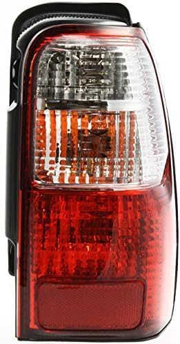 Set Of 2 Tail Light Assembly Plastic Left Driver & Right Passenger Side Direct Replacement Compatible With 2001-2002 Toyota 4Runner TO2801137 TO2800137 8155035240 8156035200