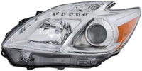 Set Of 2 Front Headlight Lens And Housing Halogen Right Passenger & Left Driver Side Direct Replacement Compatible With 2012-2015 Toyota Prius TO2519134 TO2518134 8113047520