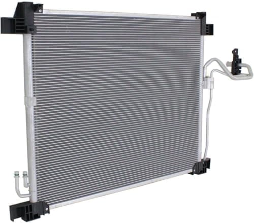 Front A/C Condenser Aluminum Core Direct Replacement Compatible With 2008-2012 Infiniti EX35 / 2009-2012 FX35 / 2009-2013 FX50 / 2014-2017 QX50 / QX70 IN3030161 921101BA0A
