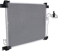 Front A/C Condenser Aluminum Core Direct Replacement Compatible With 2008-2012 Infiniti EX35 / 2009-2012 FX35 / 2009-2013 FX50 / 2014-2017 QX50 / QX70 IN3030161 921101BA0A