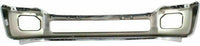 AUTOS PARTS PLUS Front Bumper Chrome Steel + Fog Lights Assembly Left Driver & Right Passenger Side Direct Replacement Compatible With 2011-2016 Ford F-Series Super Duty FO1002416 FO2593230 FO2592230