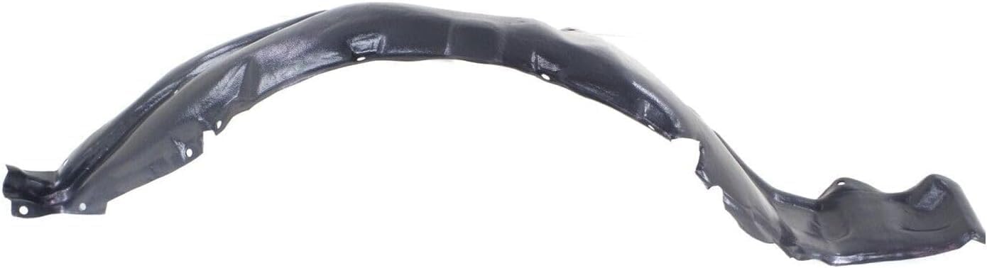 Front Fender Liner Right Passenger Side Direct Replacement Compatible With 1987-1990 Nissan Sentra NI1247101 6384250A00