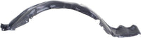 Front Fender Liner Right Passenger Side Direct Replacement Compatible With 1987-1990 Nissan Sentra NI1247101 6384250A00