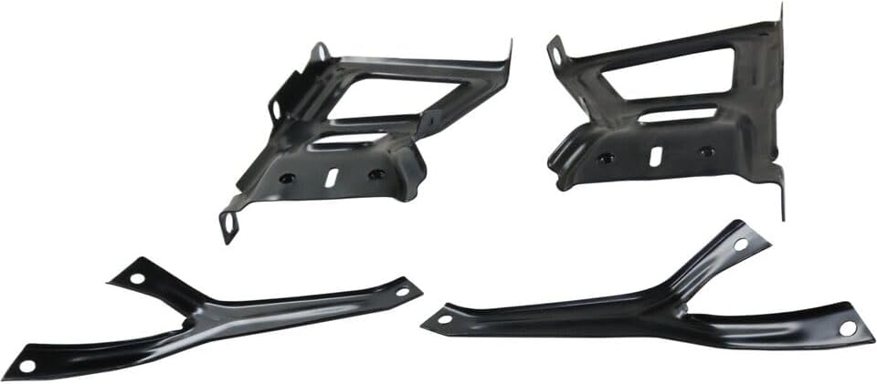 Set Of 4 Rear Bumper Mounting Bracket Left Driver & Right Passenger Side Direct Replacement Compatible With 2009-2018 Dodge Ram 1500 CH1165104 68049744AA