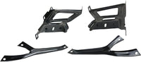 Set Of 4 Rear Bumper Mounting Bracket Left Driver & Right Passenger Side Direct Replacement Compatible With 2009-2018 Dodge Ram 1500 CH1165104 68049744AA