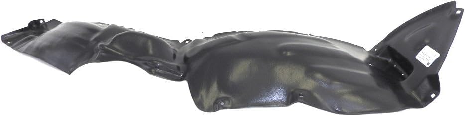 Front Inner Fender Liner Left Driver Side Direct Replacement Compatible With 2004-2005 Toyota Sienna TO1248130 53876AE010