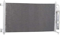 Front A/C Condenser Aluminum Core Direct Replacement Compatible With 2007-2012 Nissan Versa / 2009-2014 Cube NI3030163 92100ZW40D