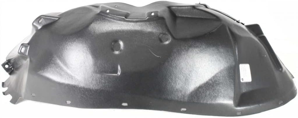 Front Fender Liner Left Driver Side Direct Replacement Compatible With 1997-2004 Dodge Dakota CH1248111 55257061AG