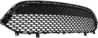 AUTOS PARTS PLUS Front Bumper Grille Textured With Fog Light Holes Direct Replacement Compatible With 2017-2020 Chrysler Pacifica CH1036158 68243498AA