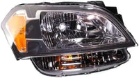 Set Of 2 Front Head Light Assembly Plastic Left Driver & Right Passenger Side Direct Replacement Compatible With 2010-2011 Kia Soul KI2503139 KI2502139 921022K030 921012K030