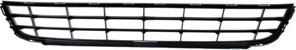 Front Bumper Grille Textured Direct Replacement Compatible With 2011-2014 Volkswagen Jetta VW1036121 5C68536779B9