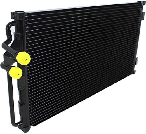 Front A/C Condenser Aluminum Core Direct Replacement Compatible With 1994-2004 Chevrolet S10 / 1995-2005 Blazer / 1994-2004 GMC Sonoma GM3030156 52474647
