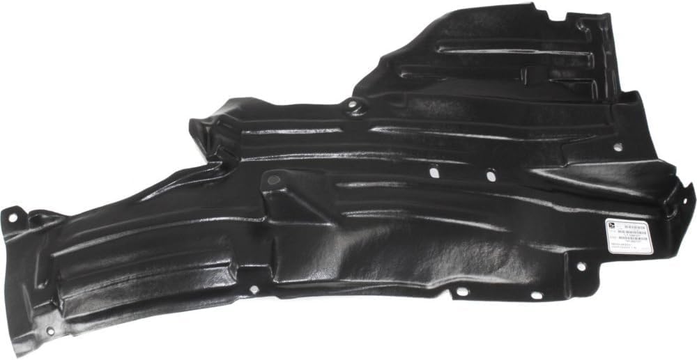 Front Fender Liner Rear Section Left Driver Side Direct Replacement Compatible With 2003-2009 Nissan 350Z NI1250131 NI1250138 63843CD000 63843CF40A