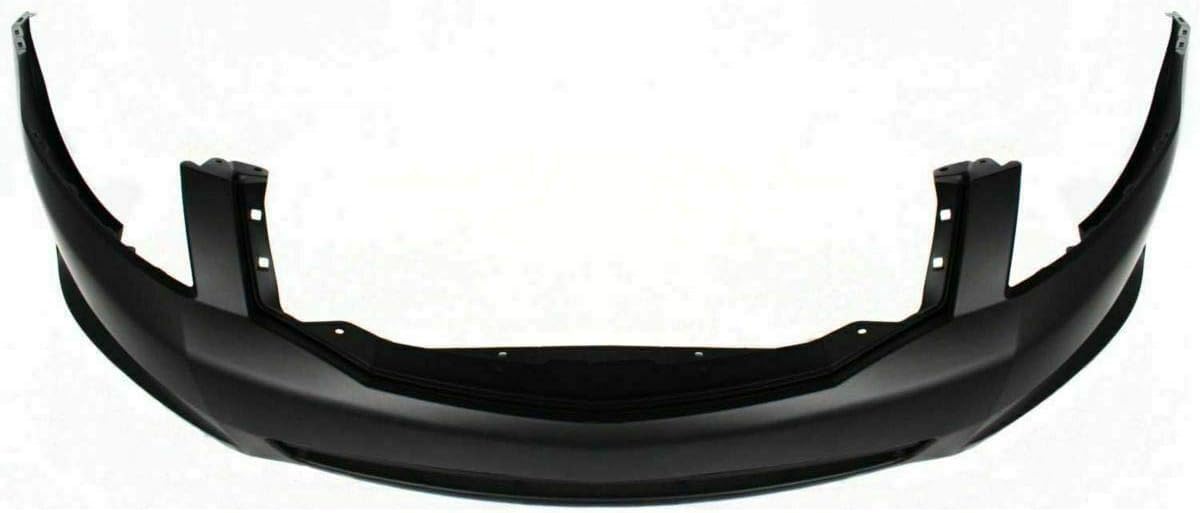 Front Bumper Cover Primed without Fog Light Holes Direct Replacement Compatible With 2008-2010 Honda Accord HO1000254 04711TA0A90ZZ