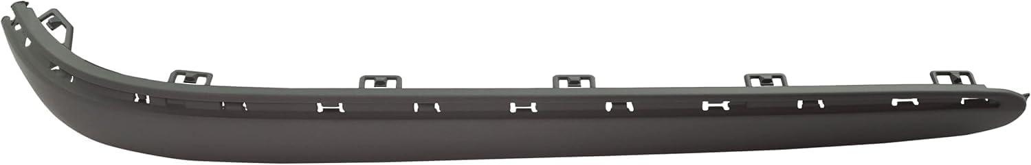 Rear Bumper Outer Molding Without Chrome Insert Right Passenger Side Direct Replacement Compatible With 2003-2006 Mercedes Benz E-Class MB1159108 2118800412