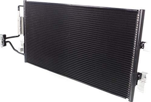 Front A/C Condenser Aluminum Core Direct Replacement Compatible with 2000-2005 Buick LeSabre/Pontiac Bonneville GM3030108 52482155