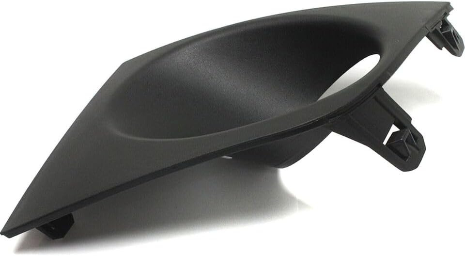 Front Fog Light Trim Molding Left Driver Side Direct Replacement Compatible With 2007-2012 Nissan Versa NI1038112 62257EM30B