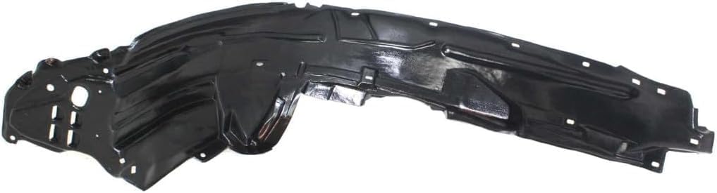 Front Fender Liner Left Driver Side Direct Replacement Compatible With 2006-2011 Honda Civic HO1250107 74151SNAA10