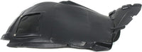 Front Section Fender Liner Right Passenger Side Direct Replacement Compatible With 2008-2013 BMW 1-Series BM1249106 51717180150