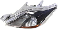 Set Of 2 Front Headlight Lens And Housing Right Passenger & Left Driver Side Direct Replacement Compatible With 2007-2011 Toyota Yaris TO2518120 TO2519120 8117052A80 8113052A90