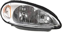 Set Of 2 Front Headlight Assembly Right Passenger & Left Driver Side Direct Replacement Compatible With 2001-2005 Chrysler PT Cruiser CH2502131 CH2503131 5288765AI 5288764AI