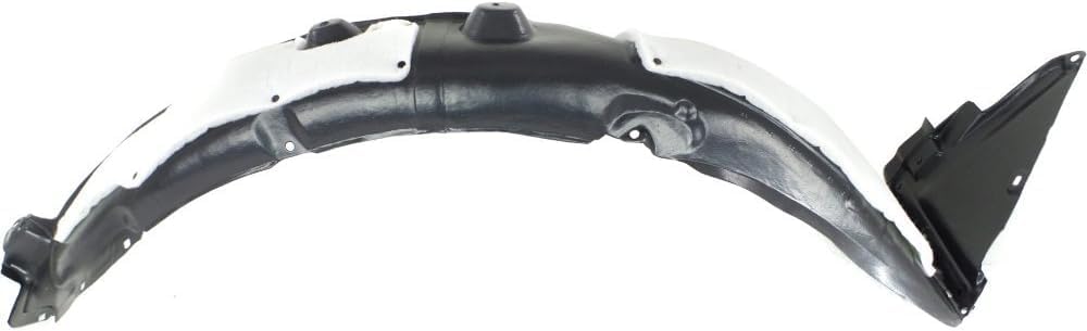 Front Fender Liner Right Passenger Side Direct Replacement Compatible With 2011-2013 Kia Optima KI1249123 868122T000