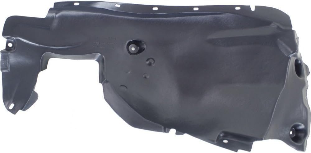Front Fender Liner Rear Section Left Driver Side Direct Replacement Compatible With 2012-2015 BMW X1 BM1248139 51712990089