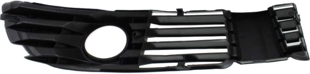 Front Fog Light Molding Primed Left Driver Side Direct Replacement Compatible With 2001-2005 Volkswagen Passat VW1038105 3B0853665LB41