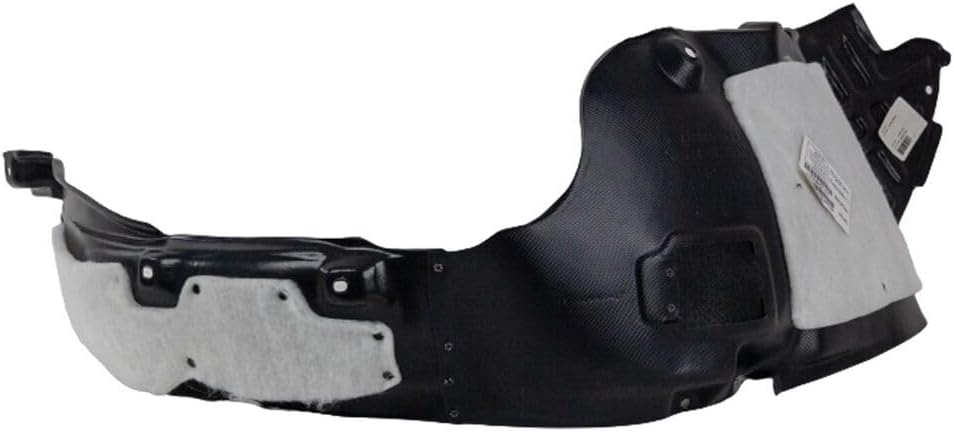 Front Fender Liner Right Passenger Side Direct Replacement Compatible With 2012-2013 Hyundai Sonata HY1249134 868123Q500